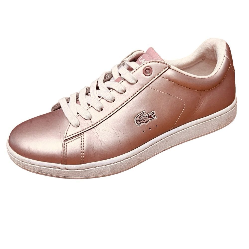 Lacoste Carnaby Evo Fashion Sneaker Pearl Pink Shoes